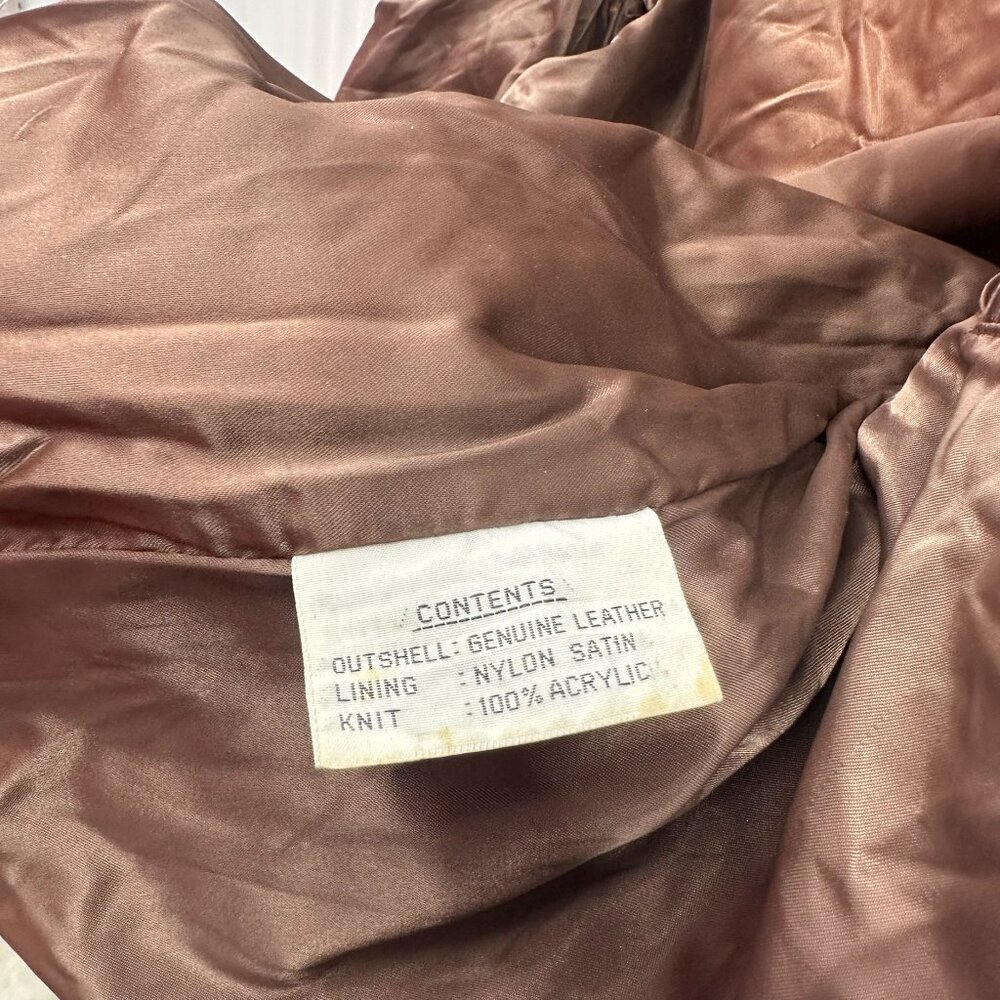 Campus Leather Jacket - Picture 9 of 10
